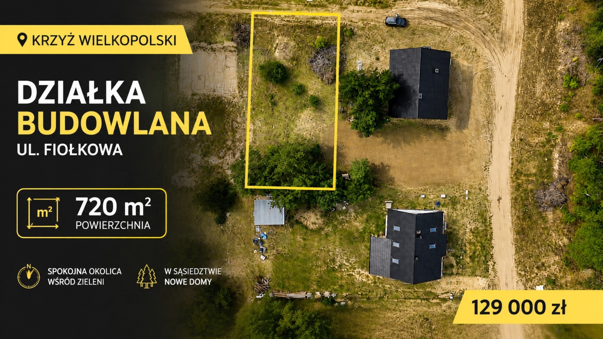 Działka na sprzedaż
